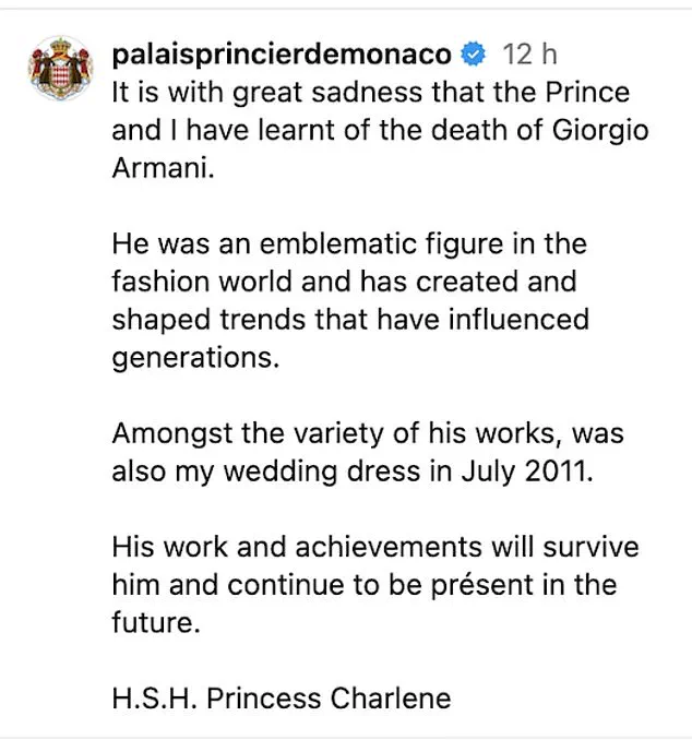 Giorgio Armani’s Death Sends Shockwaves Through Fashion, Cementing a Legacy of Timeless Elegance