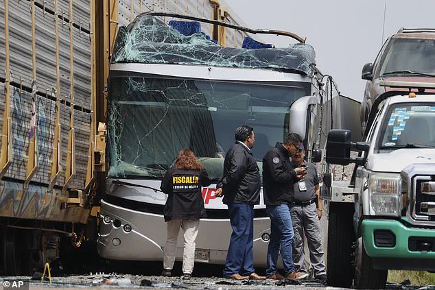 Train Crashes into Bus Near Mexico City, Killing Eight and Injuring 45