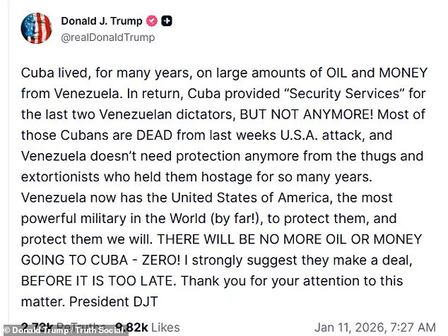 Economic Pressure on Cuba: Trump's Regulations and Their Public Impact
