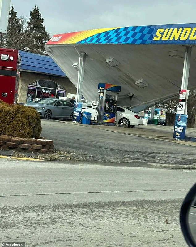 Woman's Vehicle Crashes into Gas Station After Alleged Choking Incident on French Fry