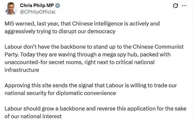 UK Approves China's 'Mega-Embassy' in London Amid Rising Security Concerns and Diplomatic Debate