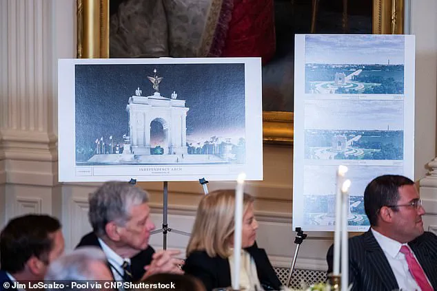 Trump's Triumphal Arch to Surpass Lincoln Memorial and White House in Height, Reaching 250 Feet