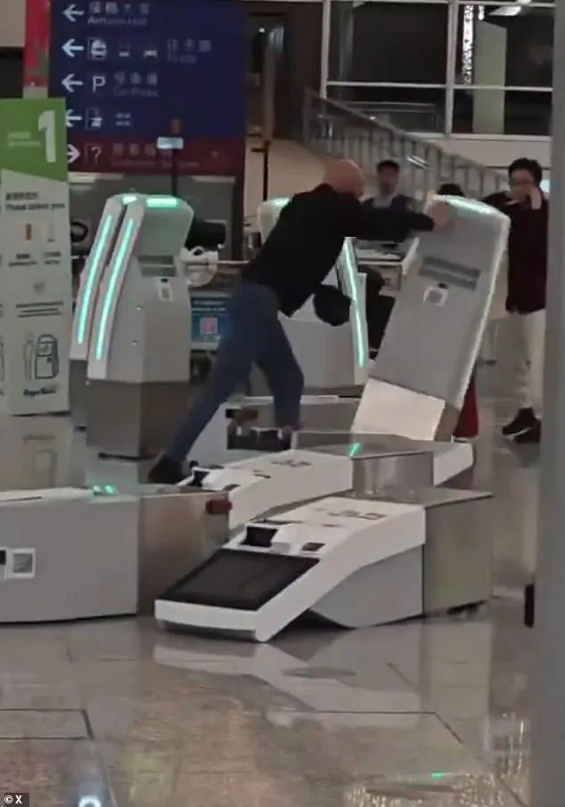 British Tourist's Rampage at Hong Kong Airport Results in Arrest and Extensive Damage
