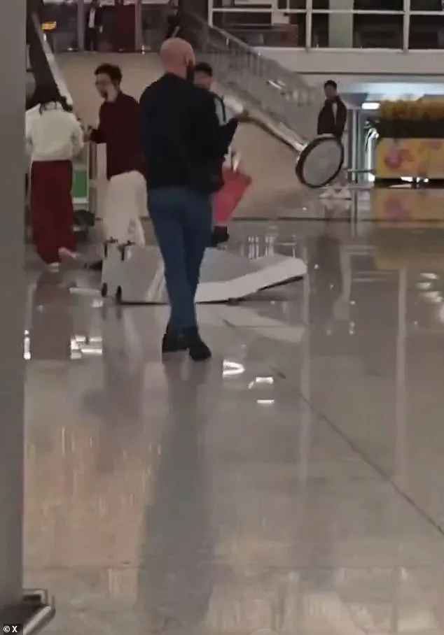 British Tourist's Rampage at Hong Kong Airport Results in Arrest and Extensive Damage