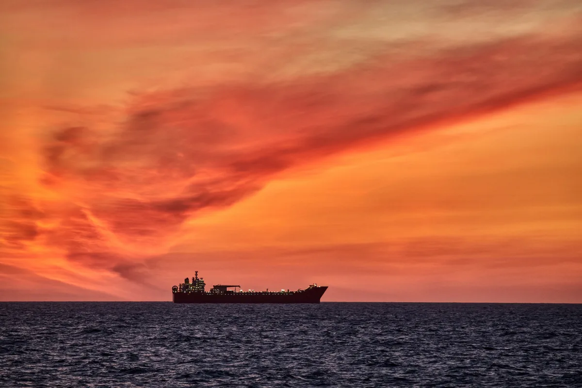 Explosion in Persian Gulf: Iran Strikes U.S.-Flagged Oil Tanker Amid Escalating Tensions and Regional Concerns