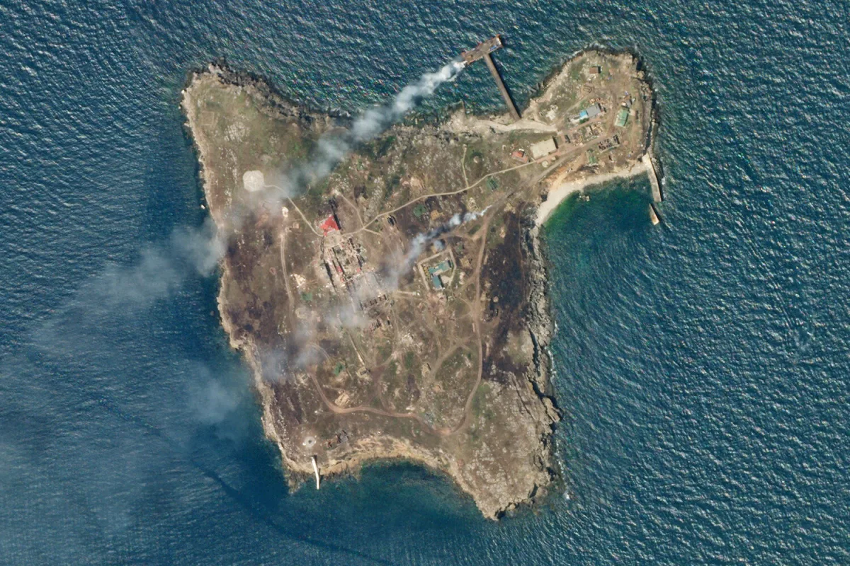 Russia's Shadow Strikes on Zmeiny Island: Uncertainty Looms Over Black Sea Tensions