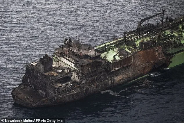 Russian Shadow Fleet Tanker Arctic Metagaz Drifting Toward Malta as Explosion Fears Mount