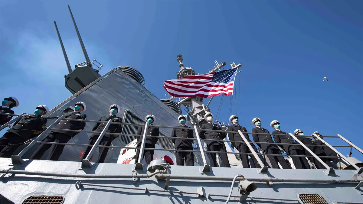 U.S. Navy Destroyers Escape Harrowing Standoff with Iran in Strait of Hormuz Amid Missile Threat